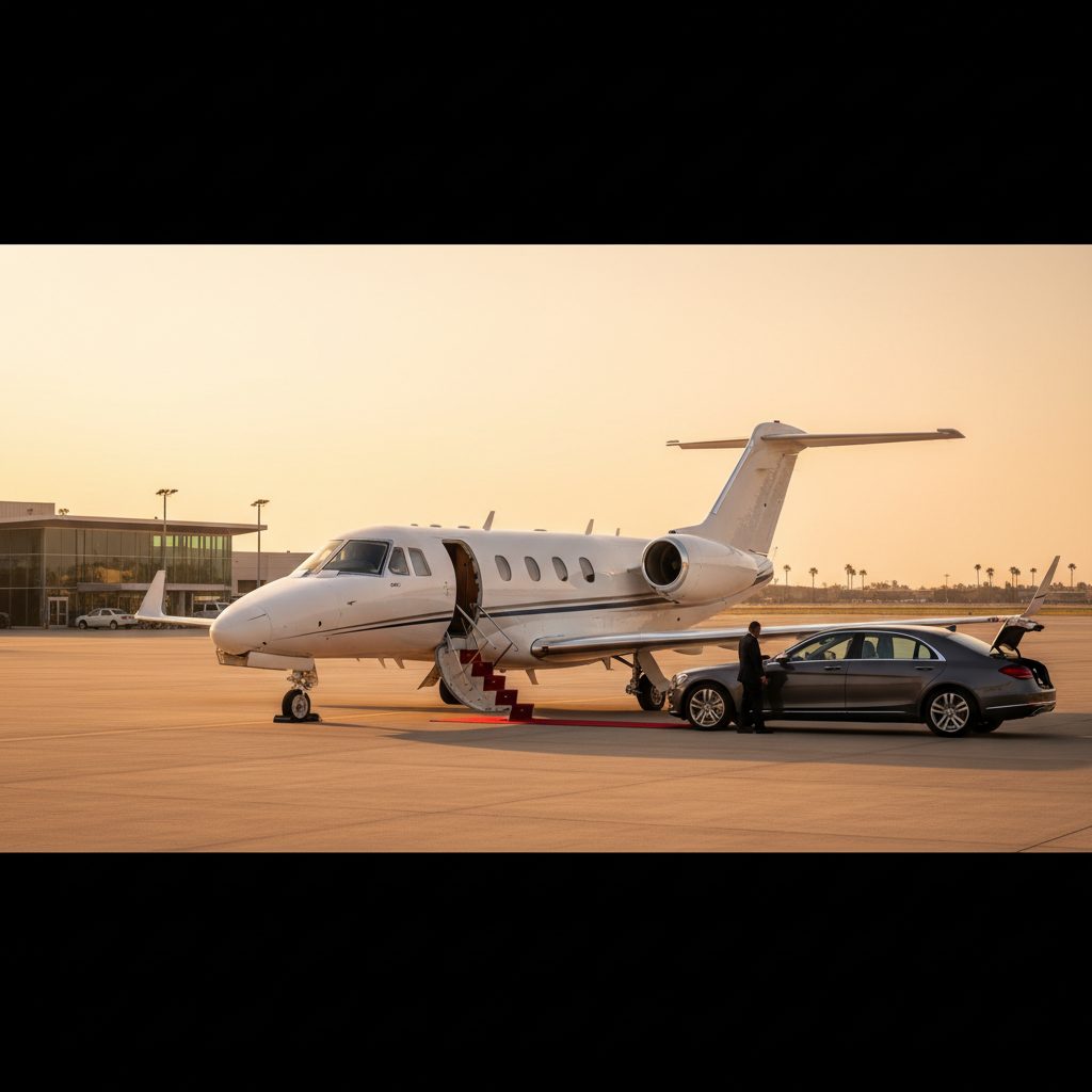 Cessna Citation XLS+, Ready for boarding, illustrative image