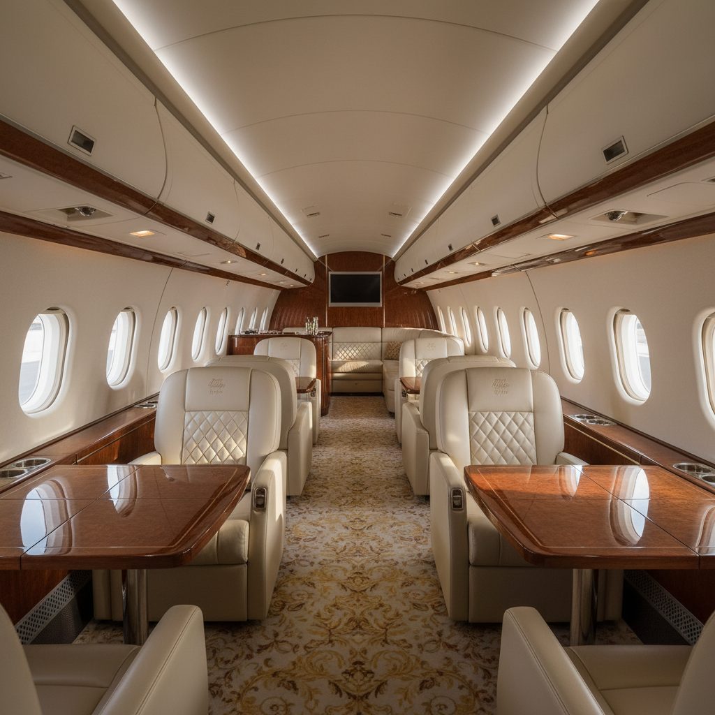 McDonnell Douglas DC-10, Private cabin, illustrative image