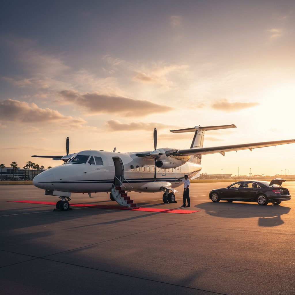 Embraer EMB 110, Ready for boarding, illustrative image