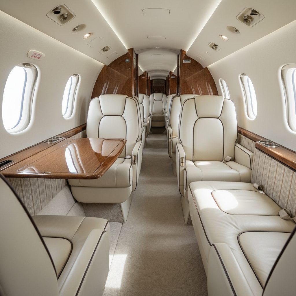 Cessna Citation Encore, Private cabin, illustrative image