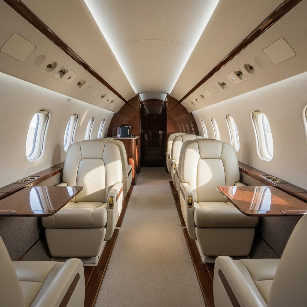 Fairchild Dornier 328, Private cabin, illustrative image