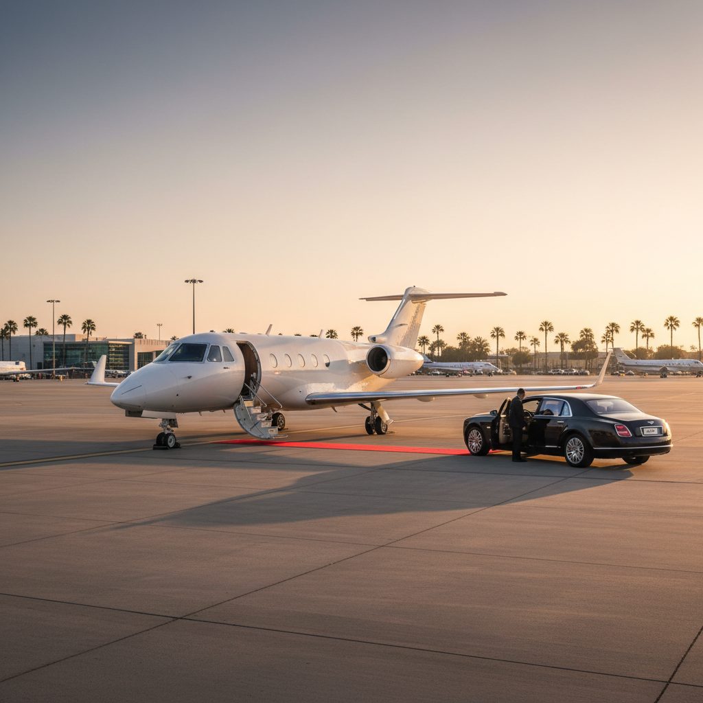 BAe Hawker 600, Ready for boarding, illustrative image