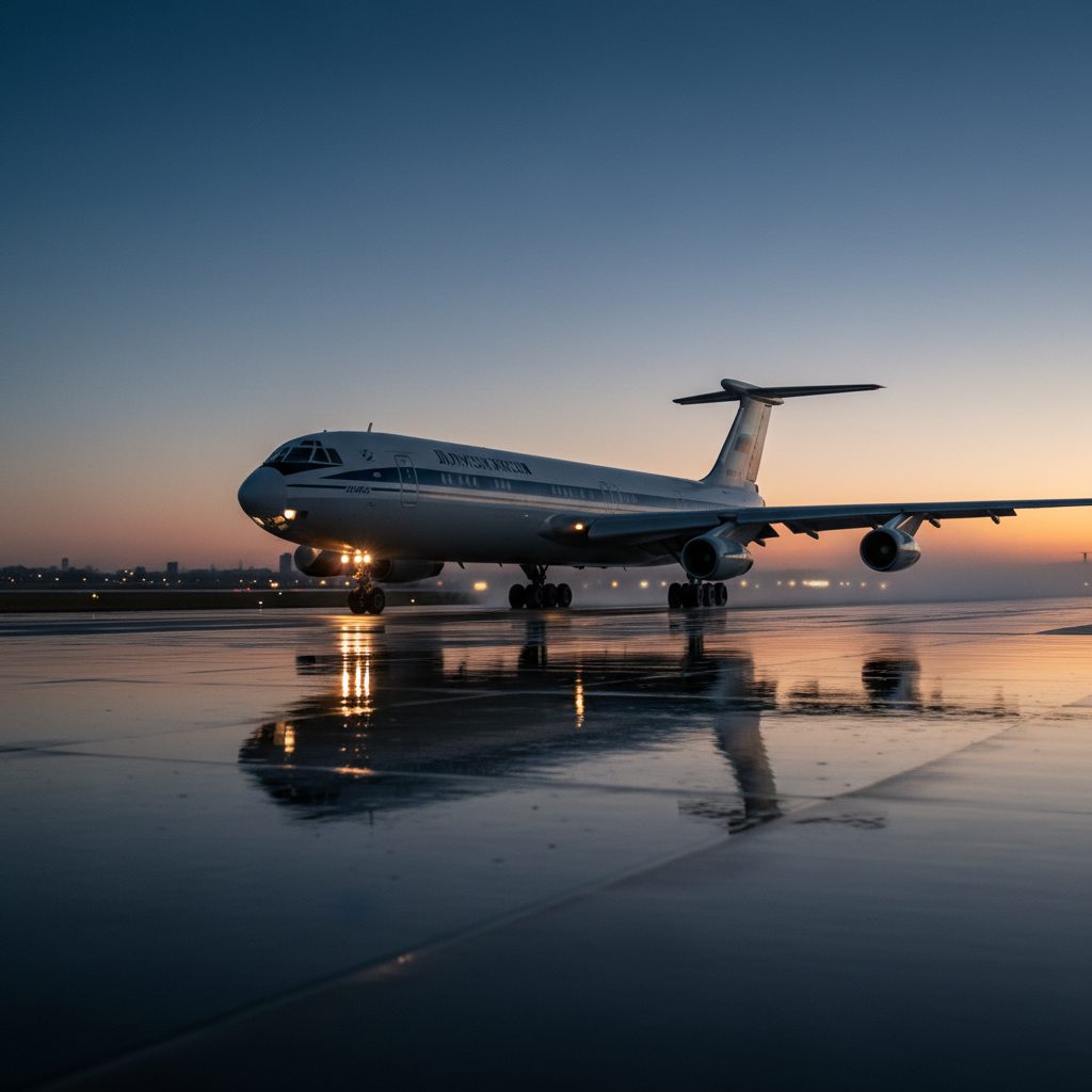 Ilyushin IL-86, On the runway, illustrative image