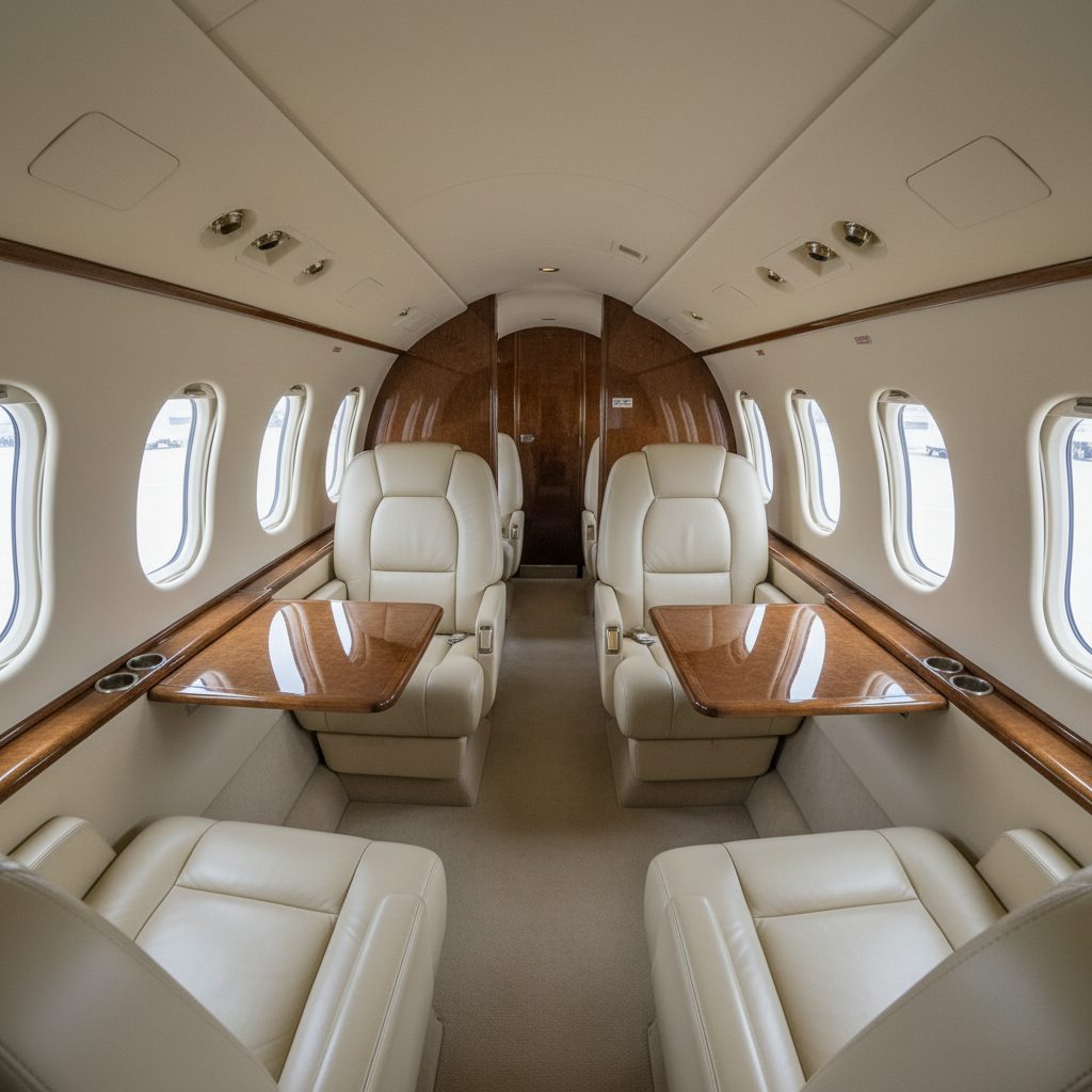 Beechcraft B300 Super King Air, Private cabin, illustrative image