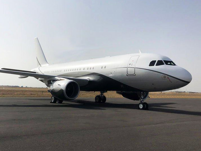 Airbus 319 Corporate Jet model reference