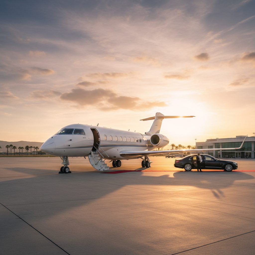 Bombardier Global 7500, Ready for boarding, illustrative image