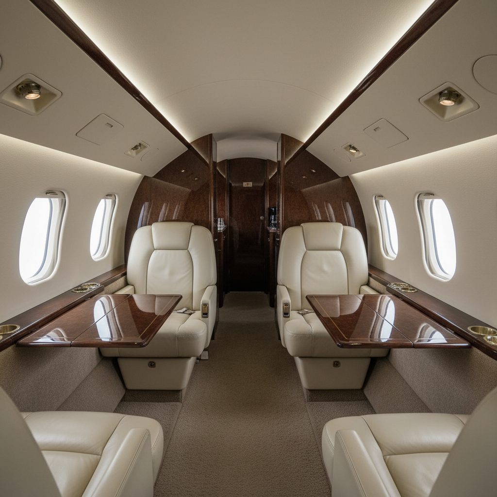 BAe 125-400, Private cabin, illustrative image