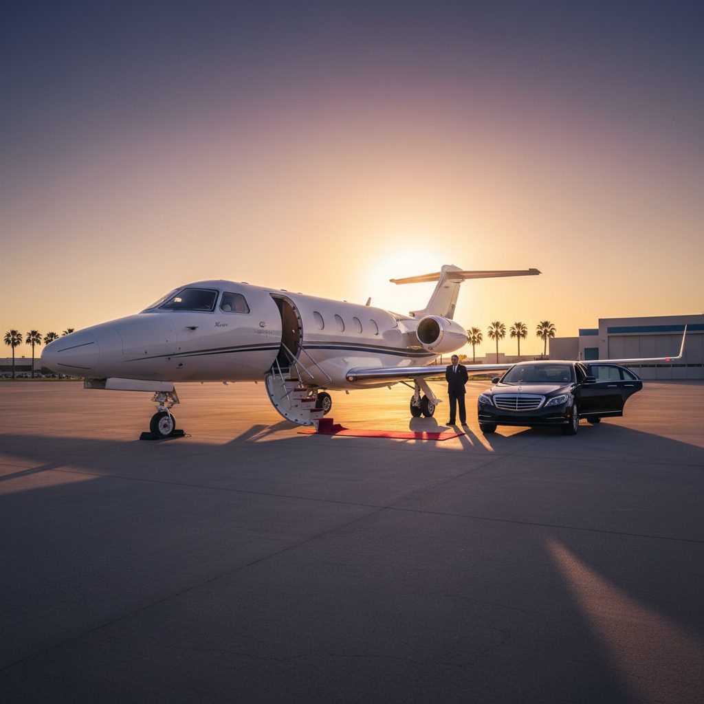 Syberjet SJ30, Ready for boarding, illustrative image