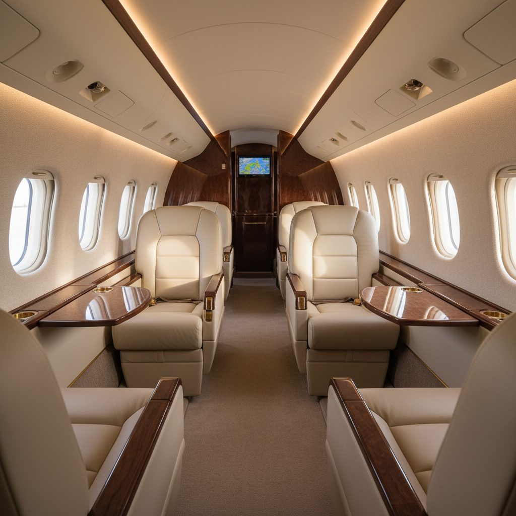 Embraer EMB 120 Brasilia, Private cabin, illustrative image