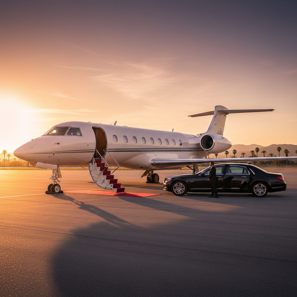 Gulfstream G400, Ready for boarding, illustrative image