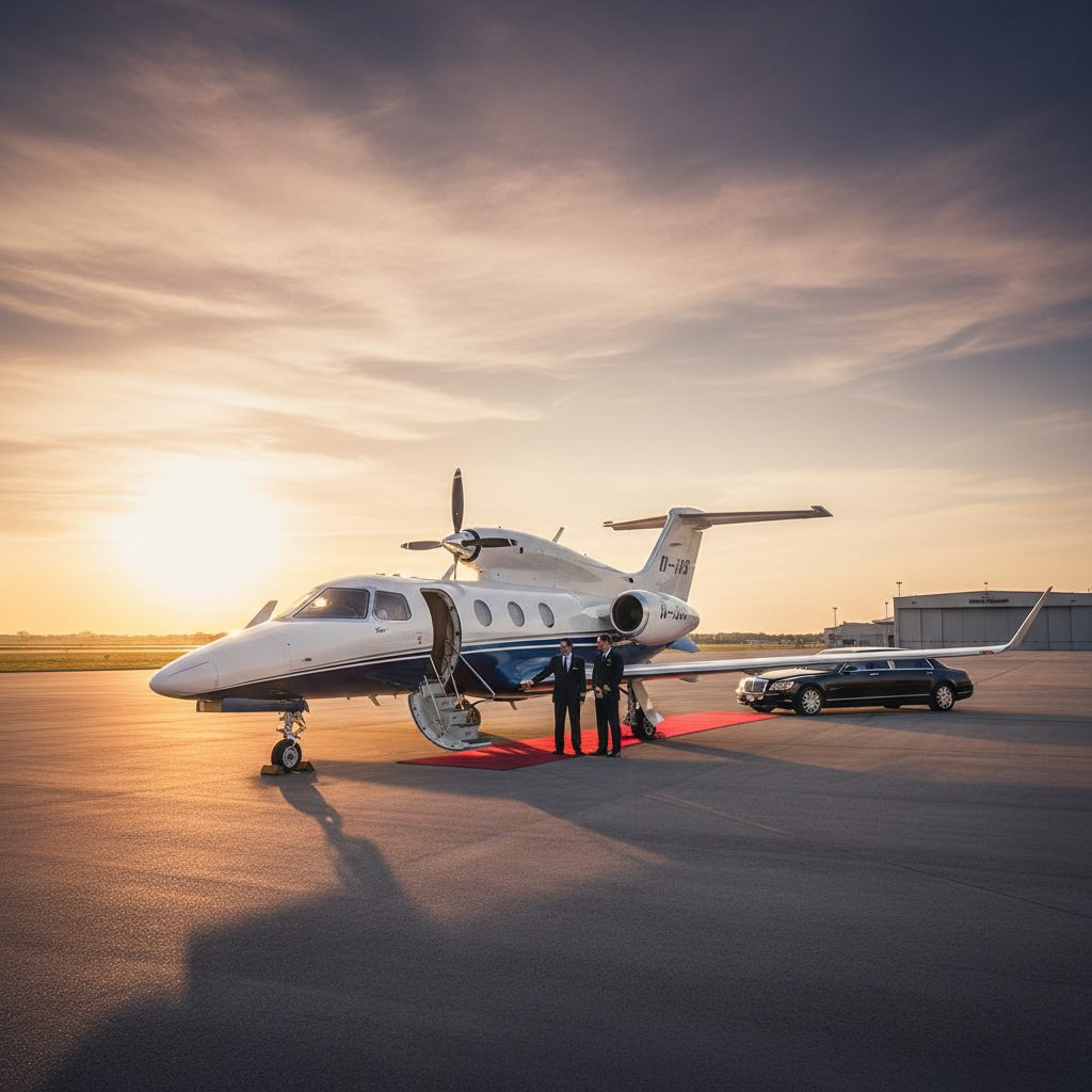 Diamond D-Jet, Ready for boarding, illustrative image