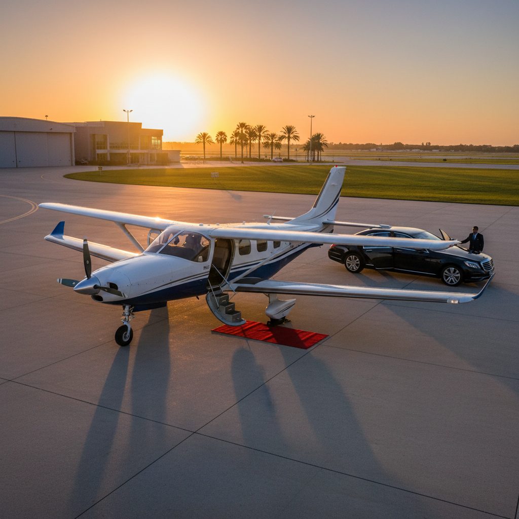 Tecnam P2006T, Ready for boarding, illustrative image