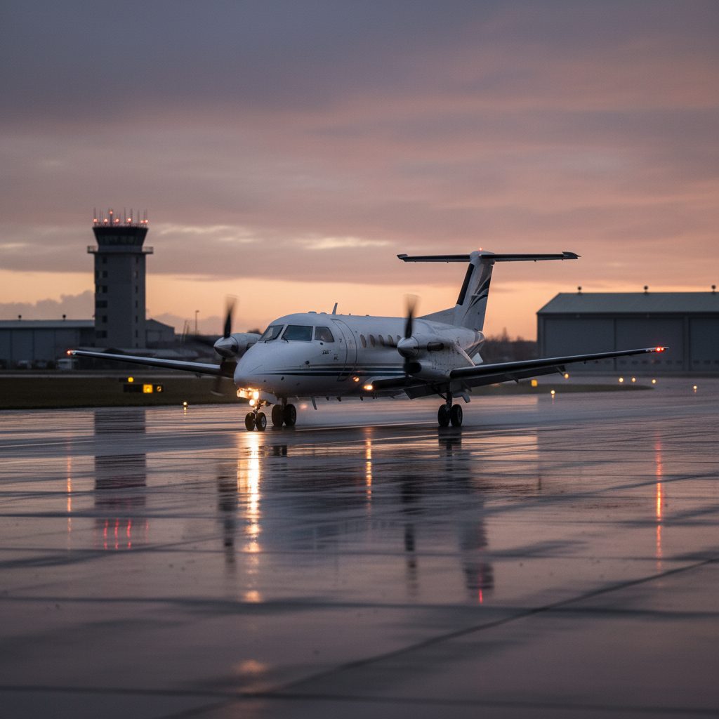 BAE Jetstream 41, On the runway, illustrative image