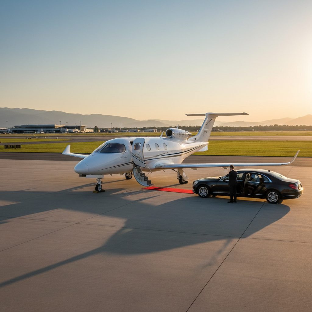 Cirrus Vision SF50, Ready for boarding, illustrative image