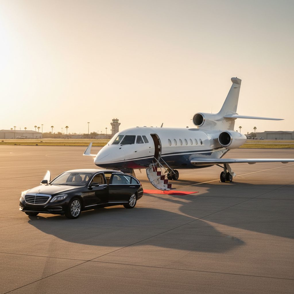 Dassault Falcon 2000EX Easy, Ready for boarding, illustrative image
