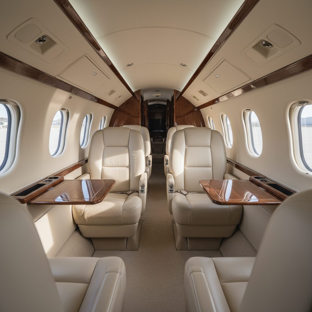 Gippsaero GA8 Airvan, Private cabin, illustrative image