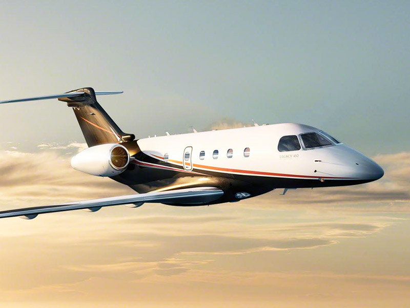 Embraer Legacy 450 model reference