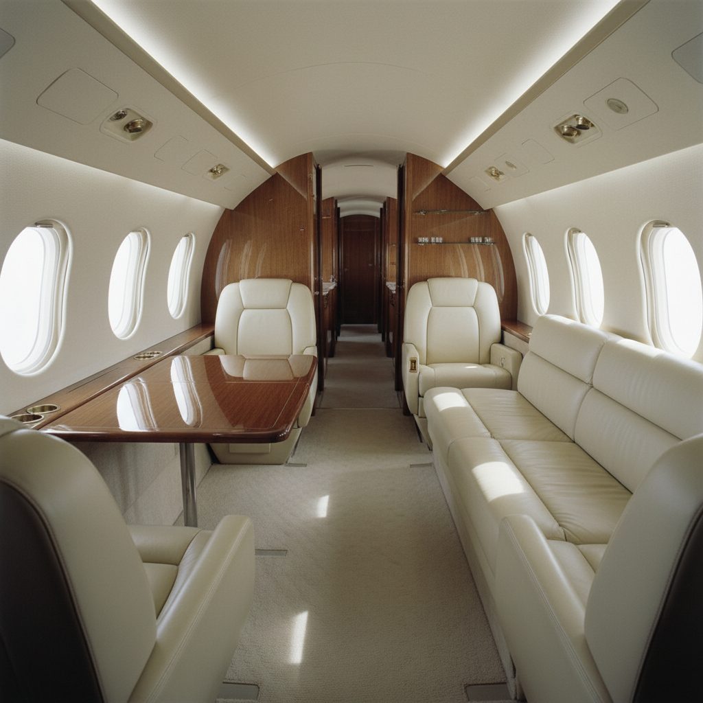 Jetstar 8, Private cabin, illustrative image
