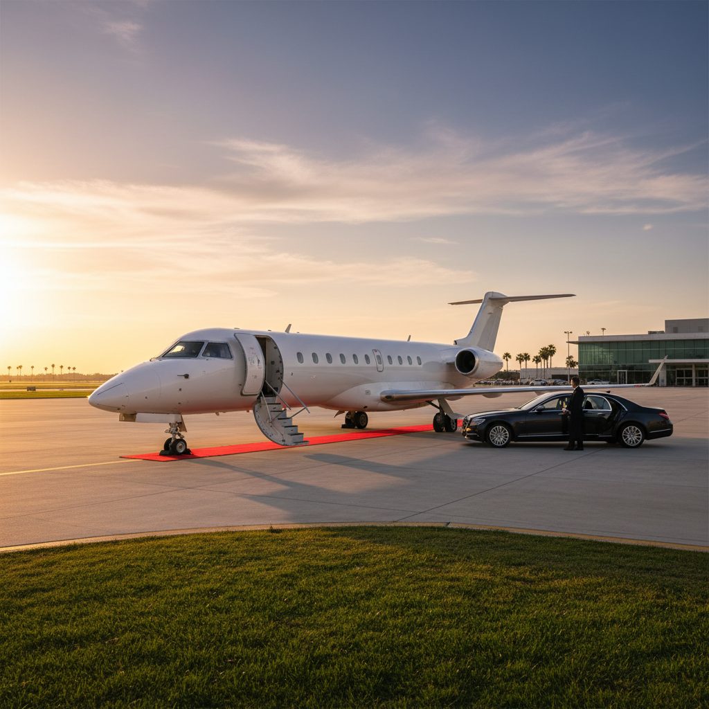 Embraer EMB 145, Ready for boarding, illustrative image