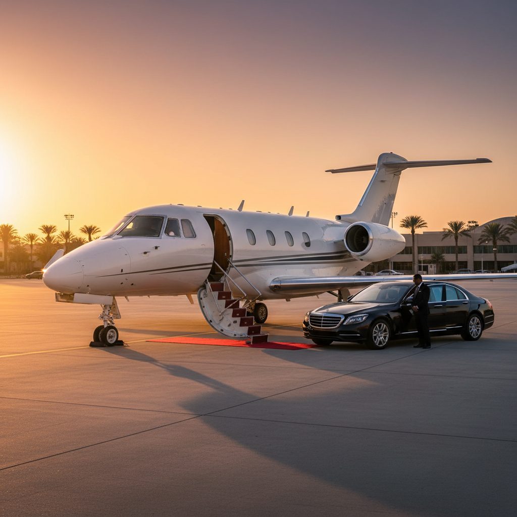 Cessna Citation Sovereign, Ready for boarding, illustrative image
