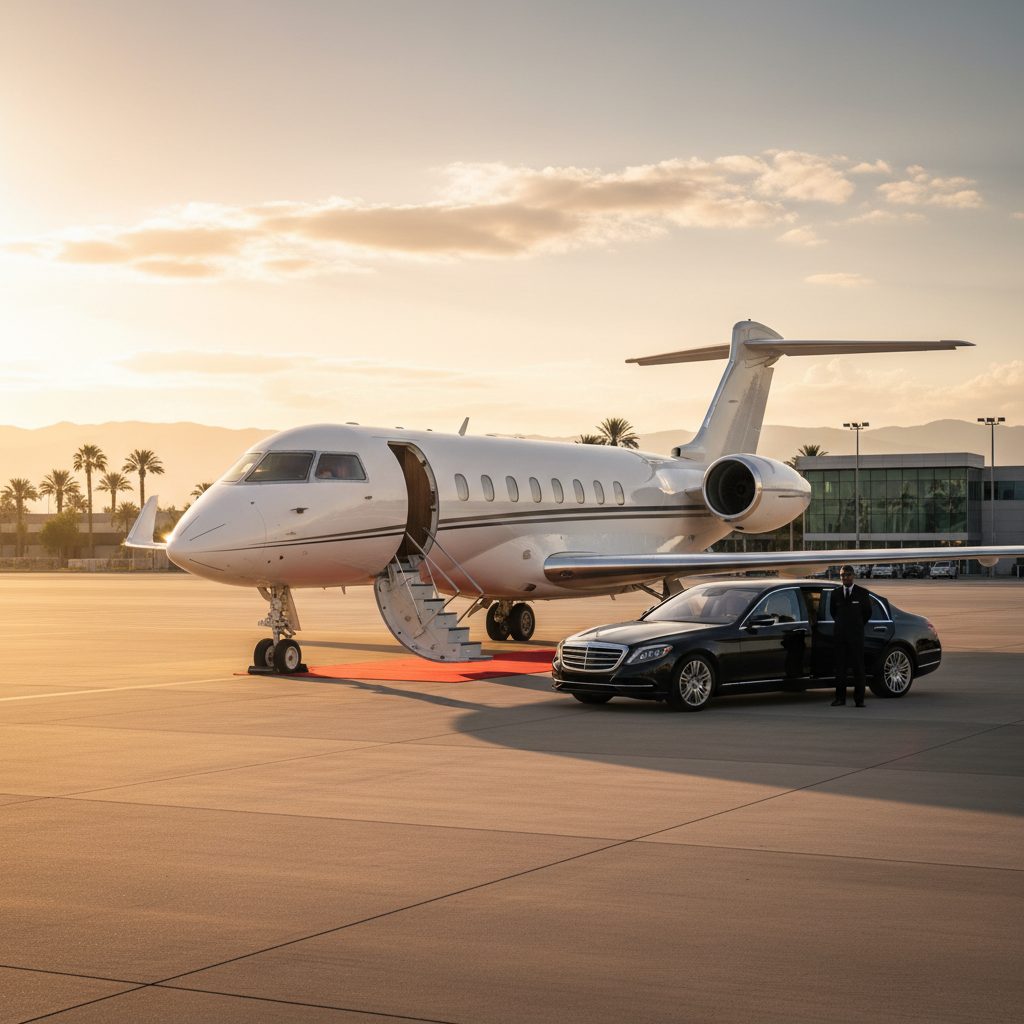 Bombardier Global 5000, Ready for boarding, illustrative image