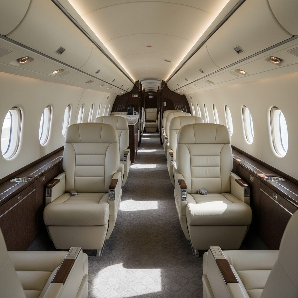 Embraer EMB 175, Private cabin, illustrative image