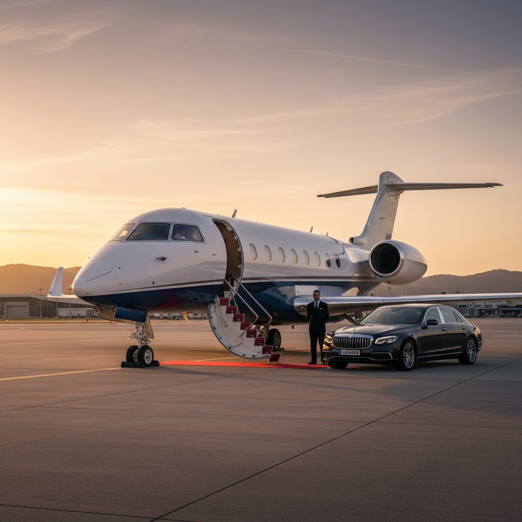 Bombardier Global 6000, Ready for boarding, illustrative image
