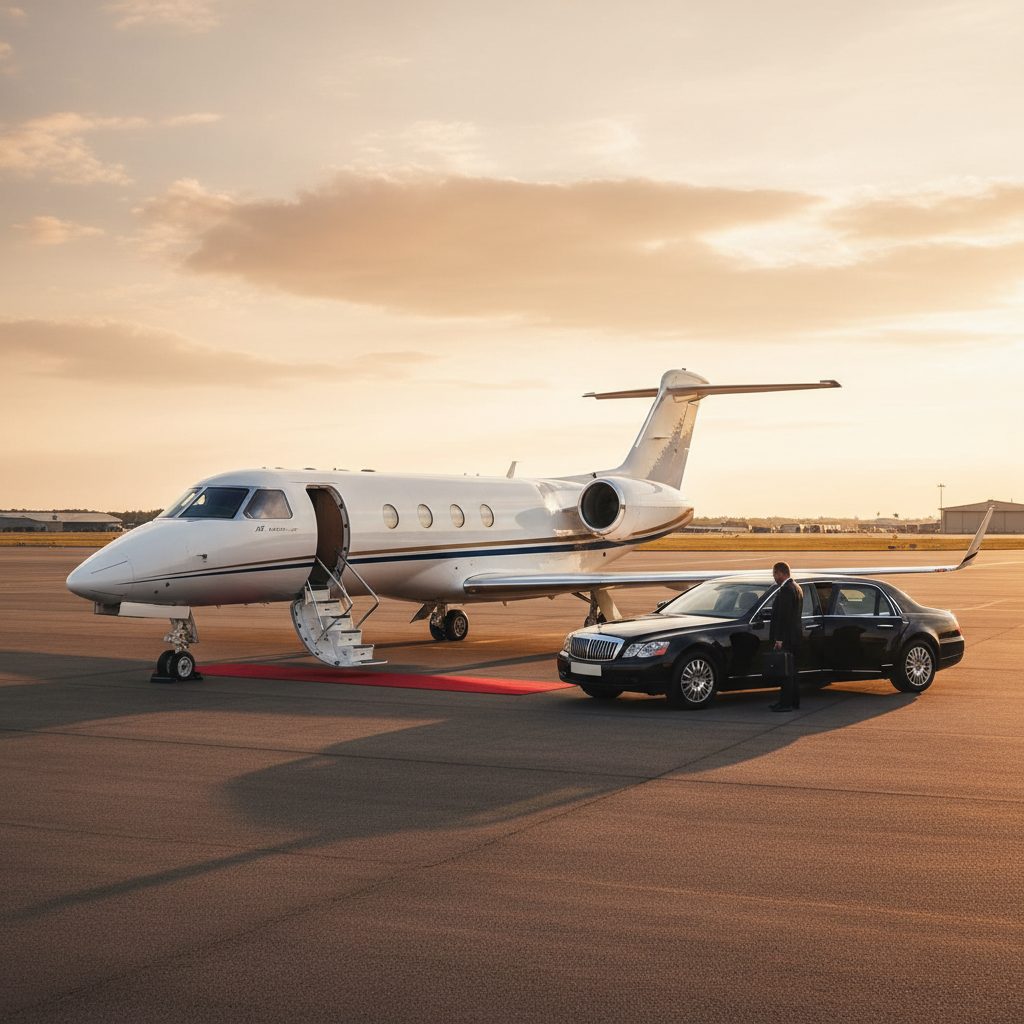 Gulfstream G100/G150, Ready for boarding, illustrative image