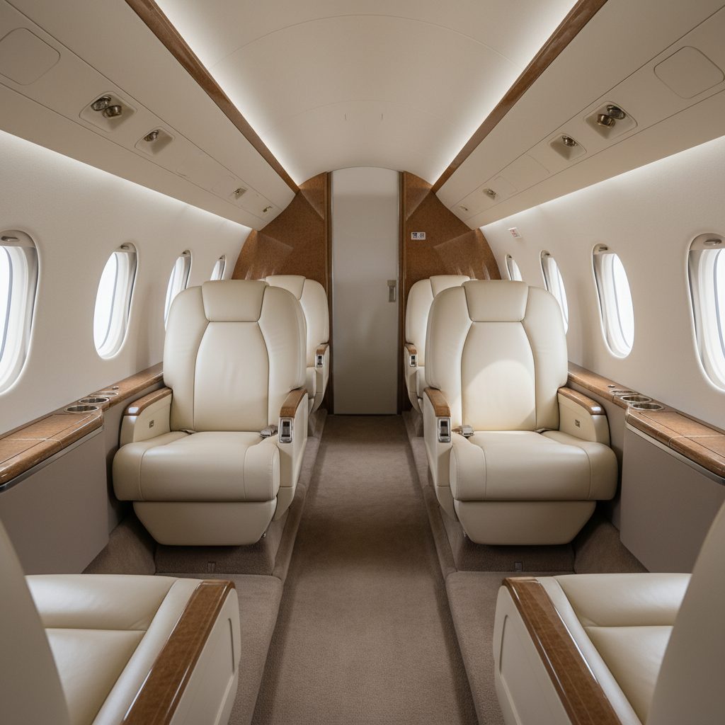 Bombardier CRJ700, Private cabin, illustrative image