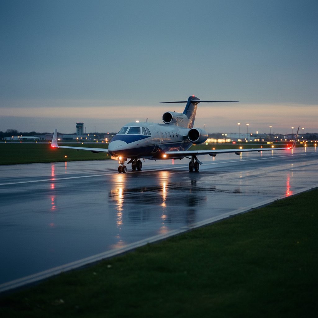 BAe Hawker 700/750, On the runway, illustrative image