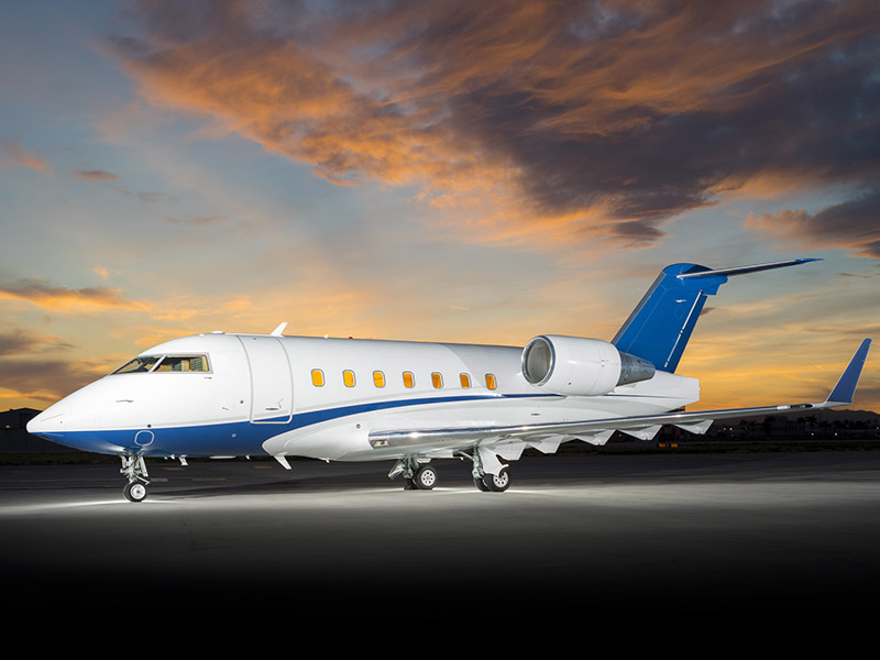 Bombardier Challenger 604 model reference