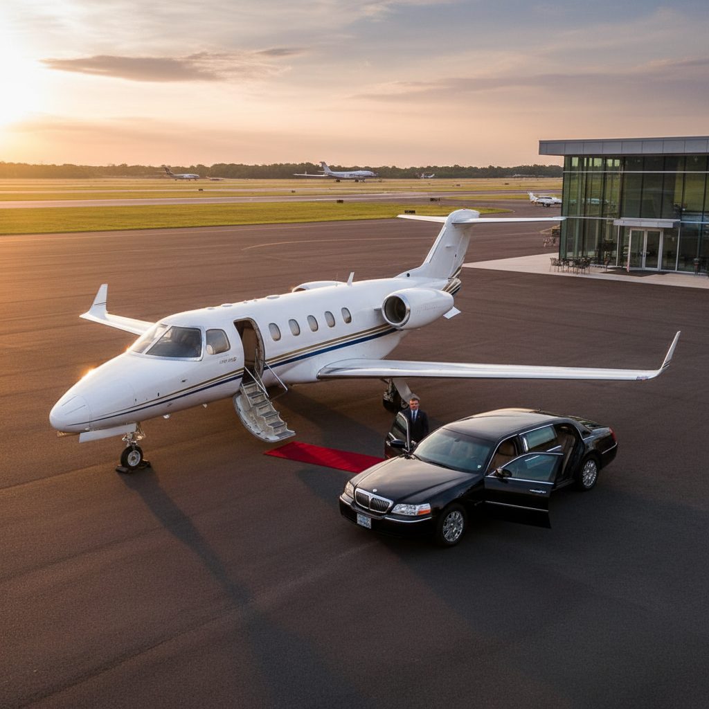 Cessna Citation Encore, Ready for boarding, illustrative image