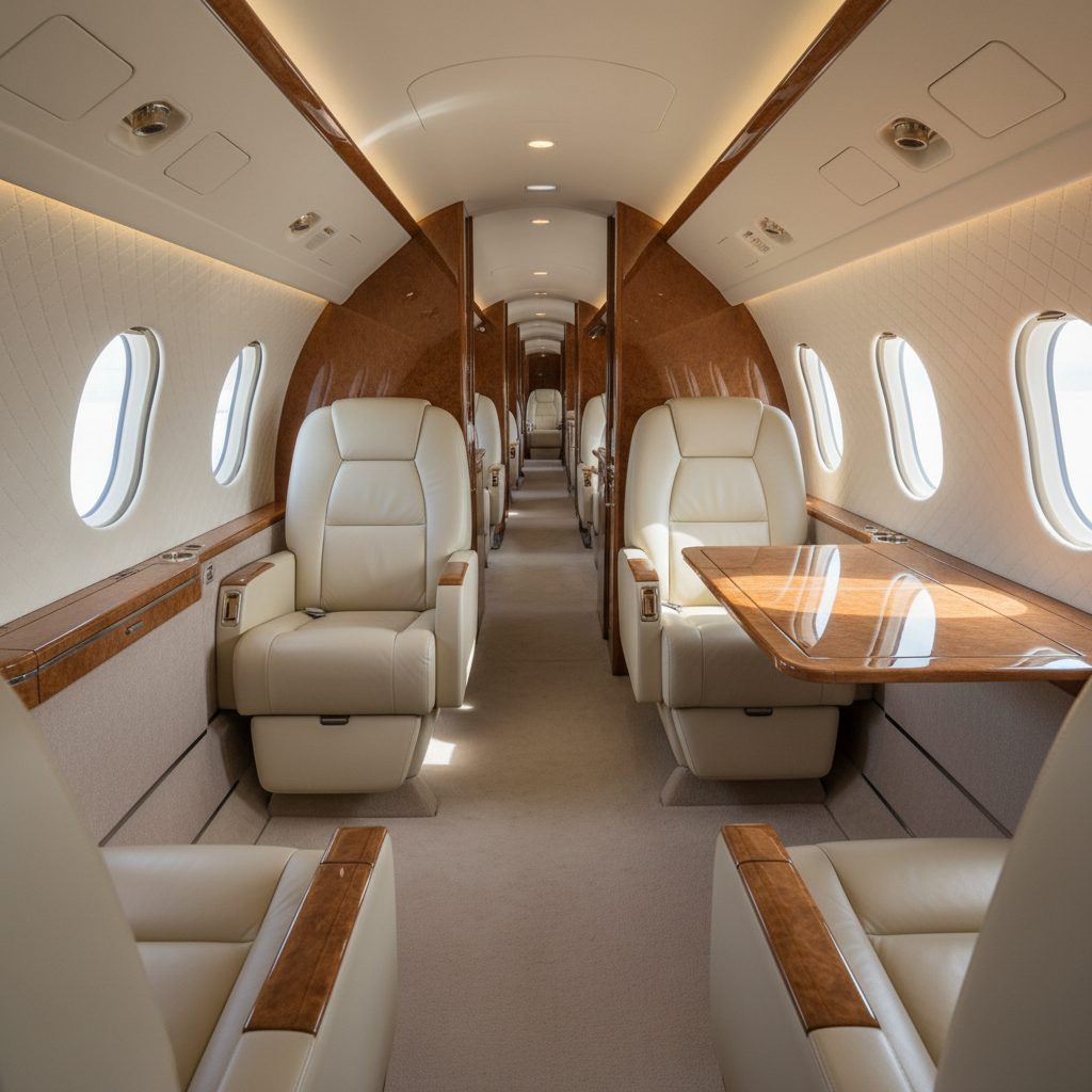 Dornier 328 Executive Jet, Private cabin, illustrative image