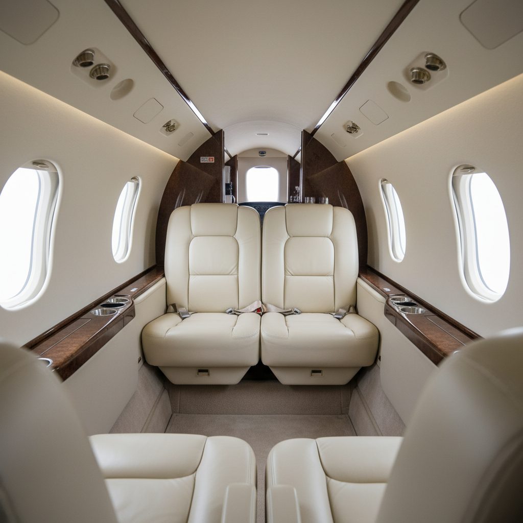 Eclipse 500, Private cabin, illustrative image