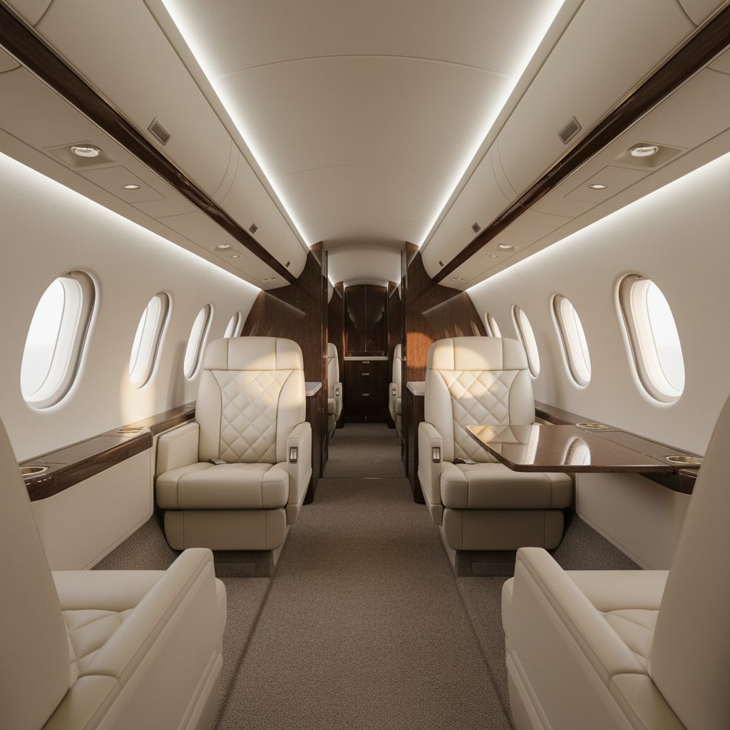 Embraer EMB 170, Private cabin, illustrative image