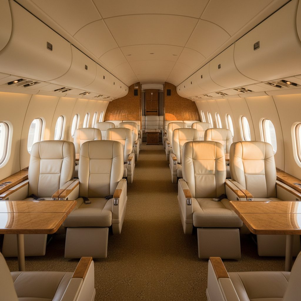 Ilyushin IL-86, Private cabin, illustrative image