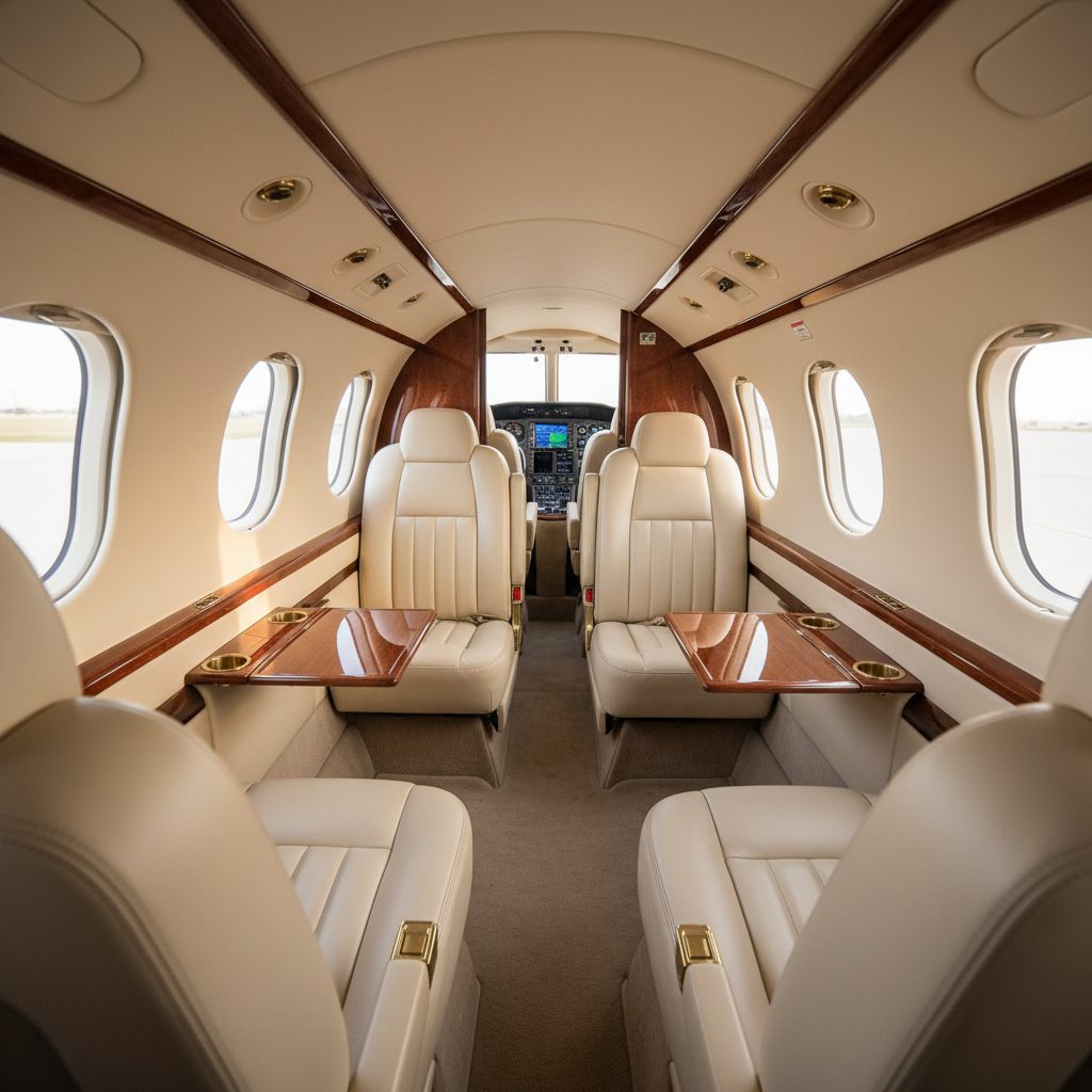 Piper PA-46R Matrix, Private cabin, illustrative image