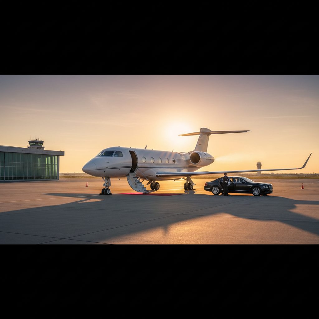 Gulfstream G650, Ready for boarding, illustrative image