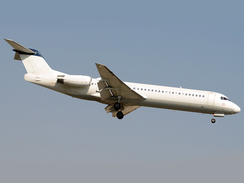 Fokker F100 model reference