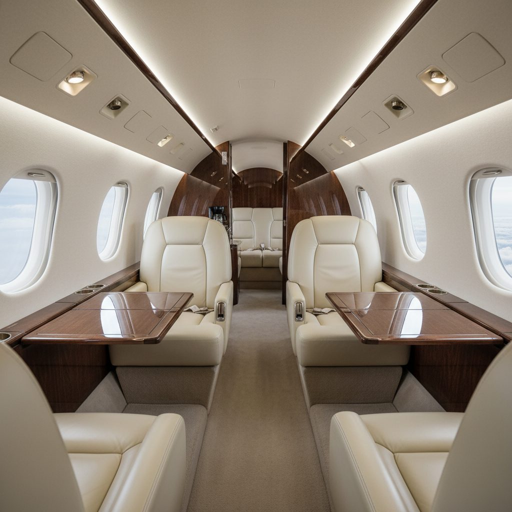 Cessna Citation VI, Private cabin, illustrative image