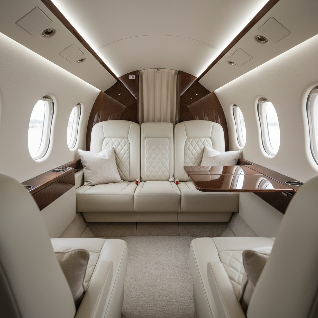 Piper PA-34, Private cabin, illustrative image