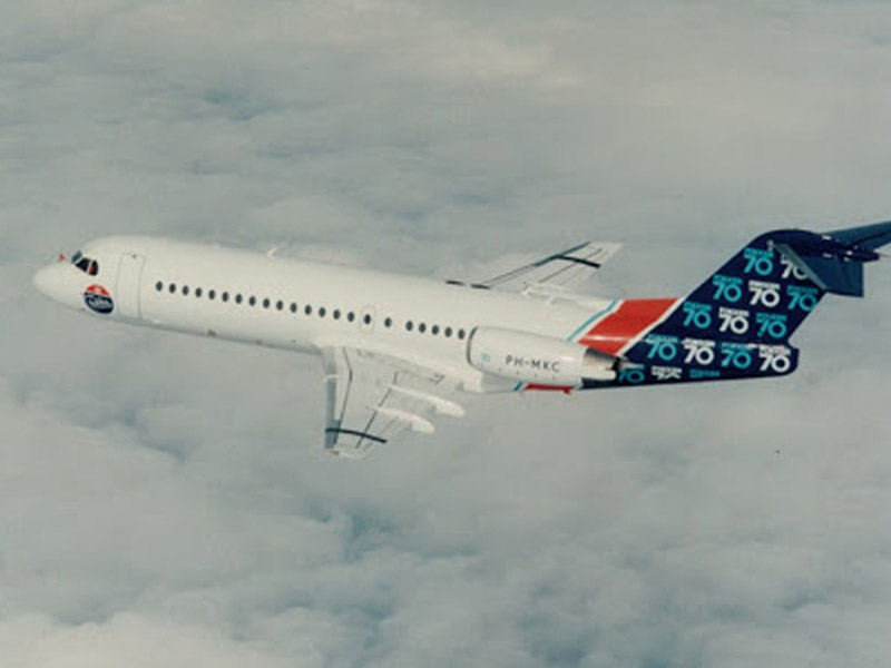 Fokker F70 model reference