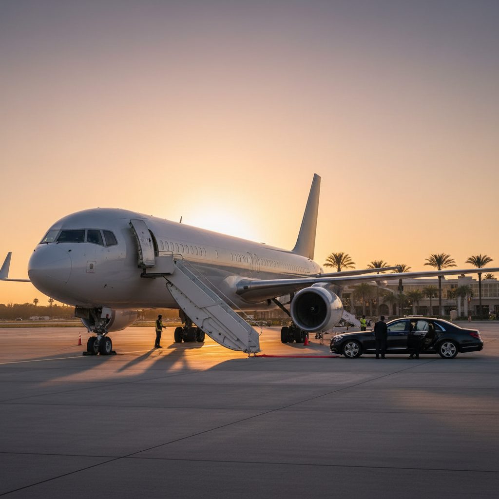 Boeing 757-200, Ready for boarding, illustrative image