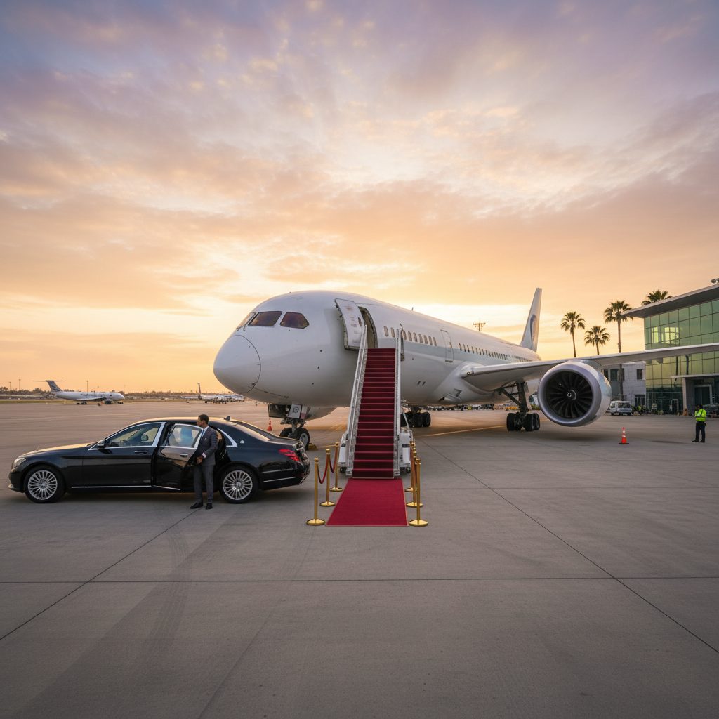 Boeing 787-8 Dreamliner, Ready for boarding, illustrative image