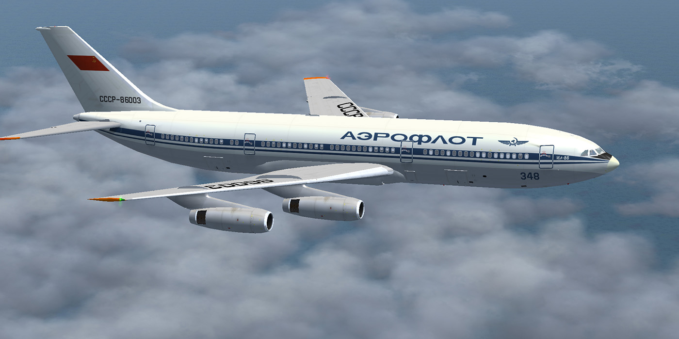 Ilyushin IL-86 model reference