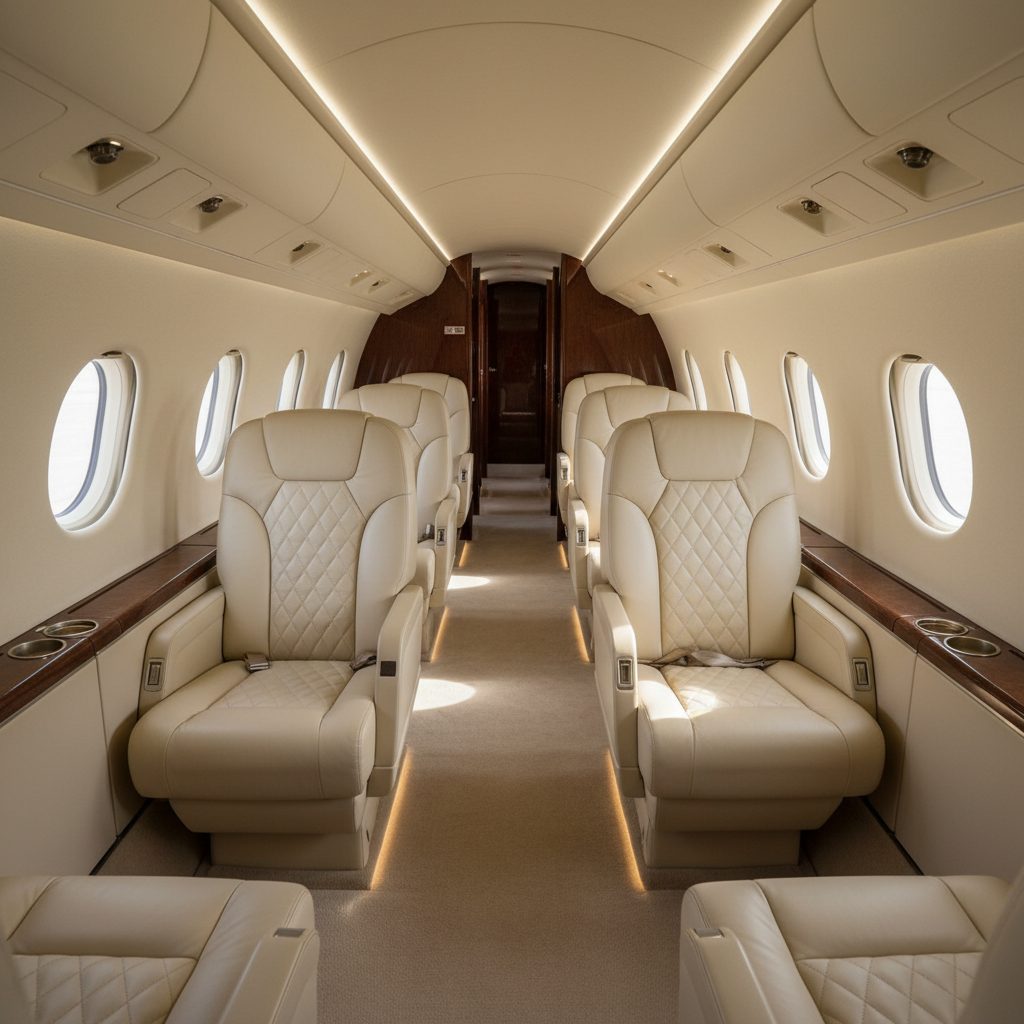 BAE Jetstream 41, Private cabin, illustrative image