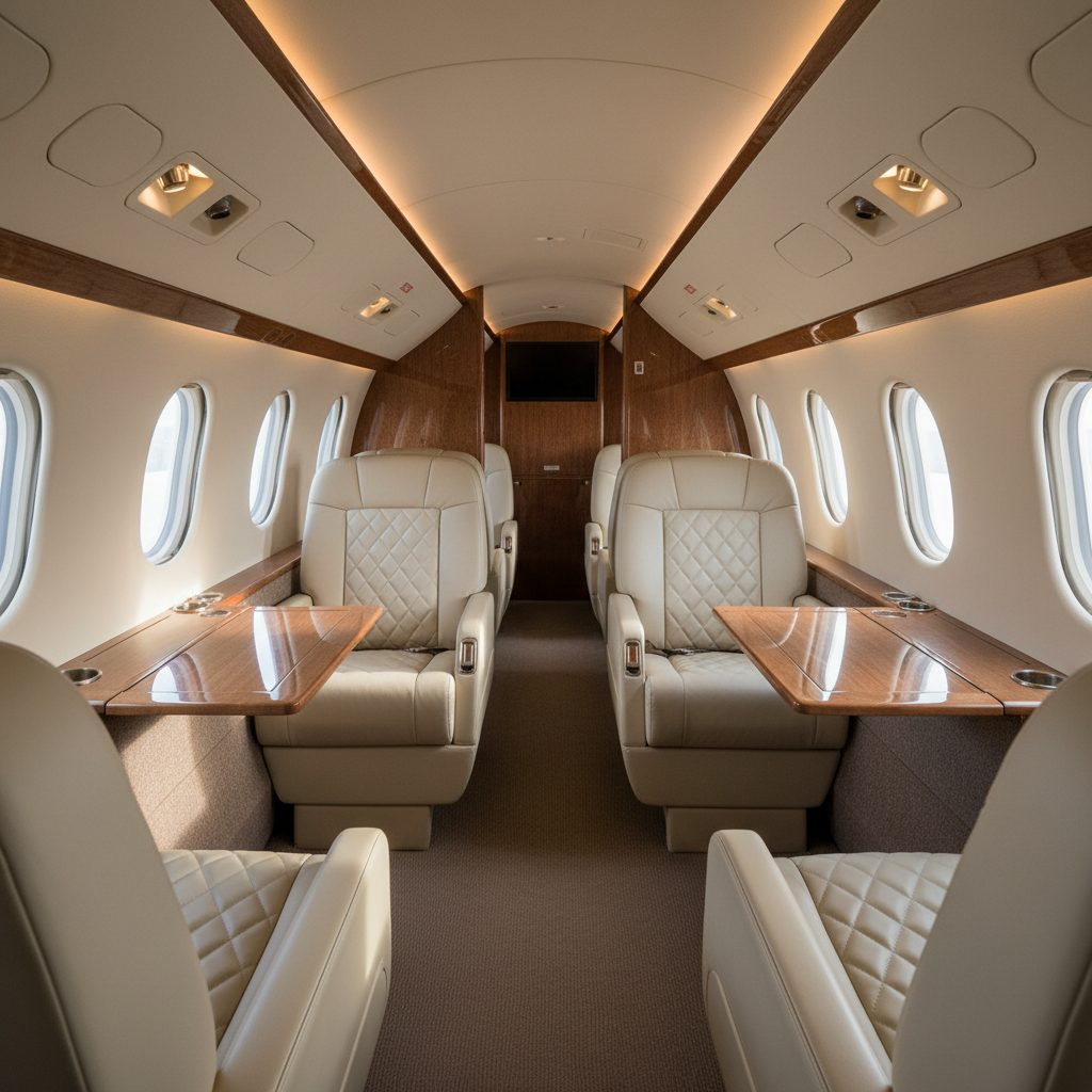BAE Jetstream 31, Private cabin, illustrative image