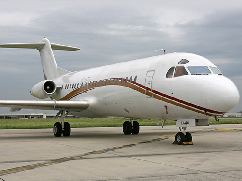 Fokker F28 model reference