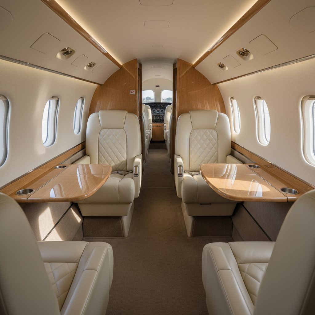 Cessna Citation III, Private cabin, illustrative image