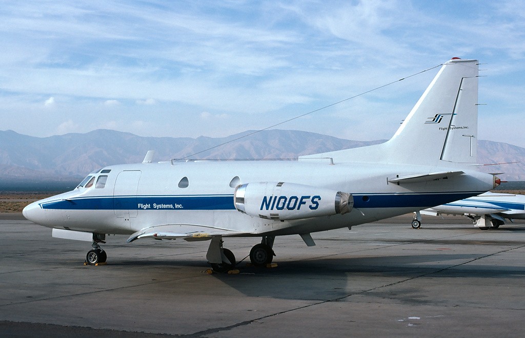 Rockwell Sabreliner 40 model reference